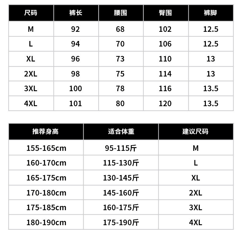  verhouse 休闲裤男士冬秋季季加绒宽松束脚大码束脚裤 宽松大码 休闲 加绒