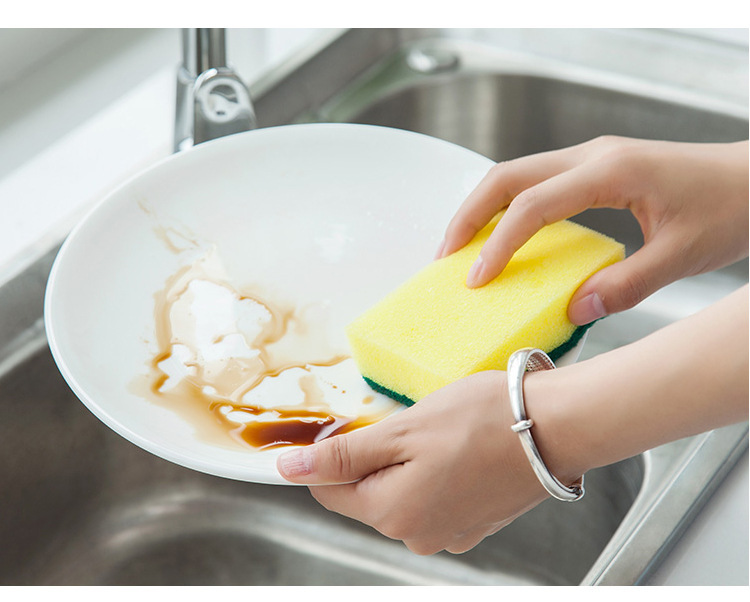 10片洗碗海绵擦魔力擦厨房清洁刷锅百洁布洗碗布家用抹布