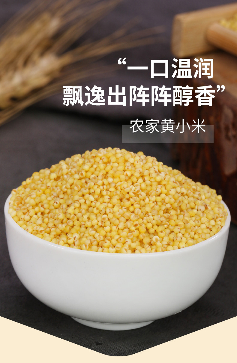 久亿丰谷【赣品出赣】章贡邮政 久亿丰谷 黄小米500g/袋