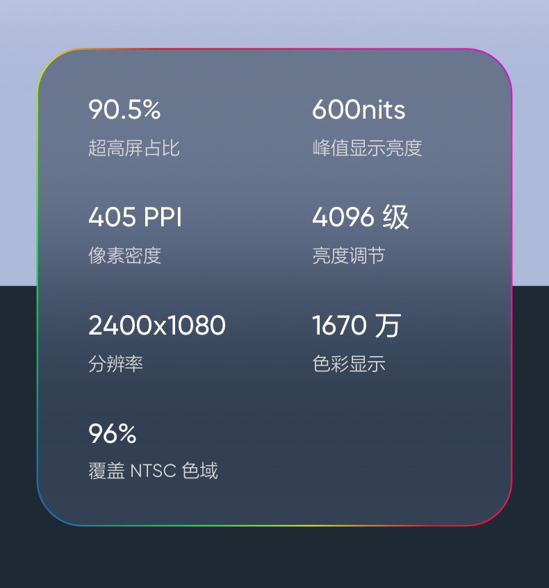 realme 真我Q3 骁龙750G 120Hz可变帧电竞屏