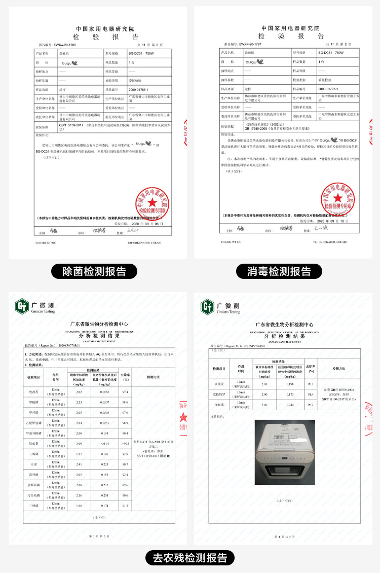 美的集团布谷 家用洗碗机6套台式免安装智能高温除菌果蔬一体清洁洗碗机BG-DC31