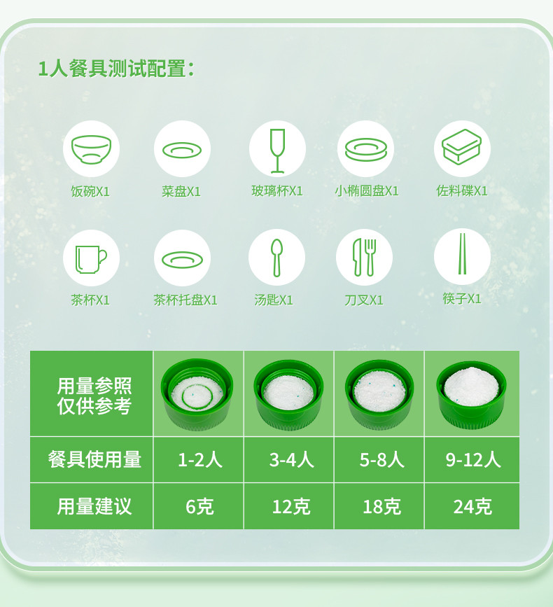 平衡点 超洁净味洗碗粉洗碗机专用1kg*2瓶 去油污去污渍洗碗机专用粉