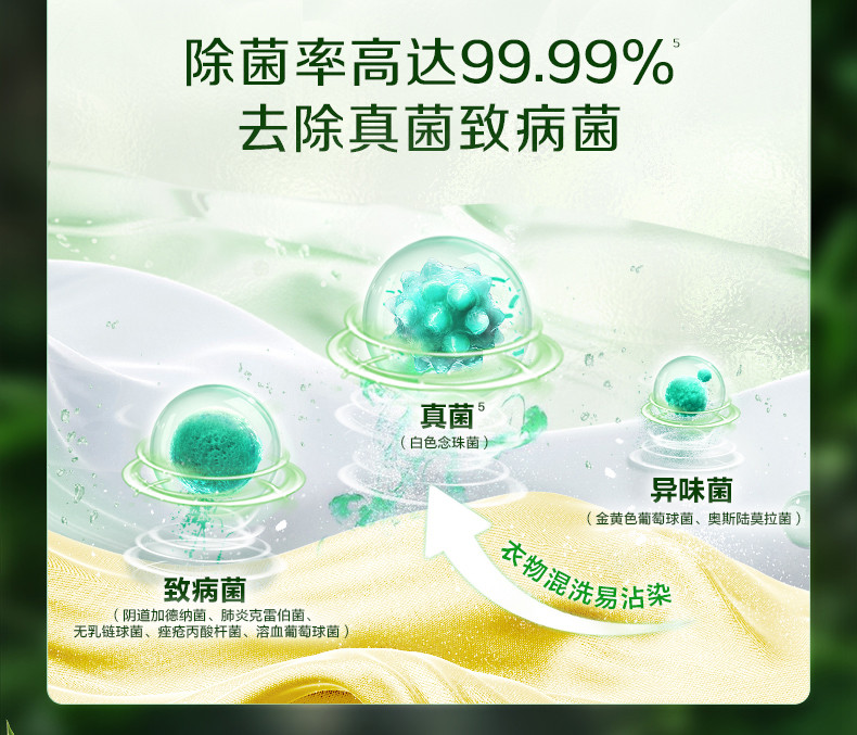 立白 卫仕除菌洗衣液800g*1瓶+卫仕洗衣凝珠30g*1袋