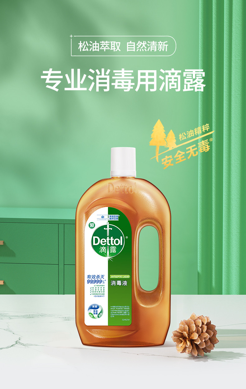 滴露/Dettol 消毒液衣物消毒水750mL