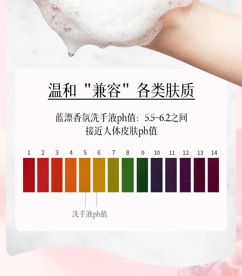 蓝漂 香氛洗手液400g*2瓶