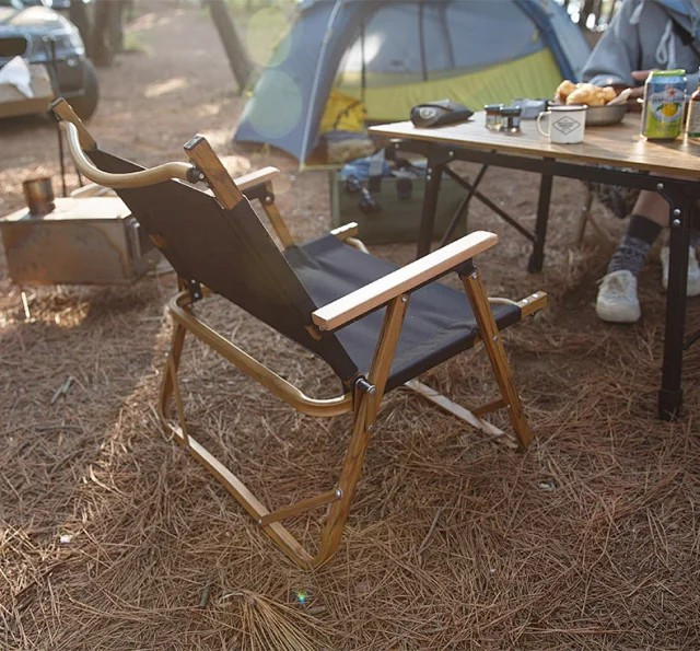 牧蝶谷 户外露营便携式户外折叠椅靠背小马扎凳子露营沙滩椅轻便钓鱼椅子