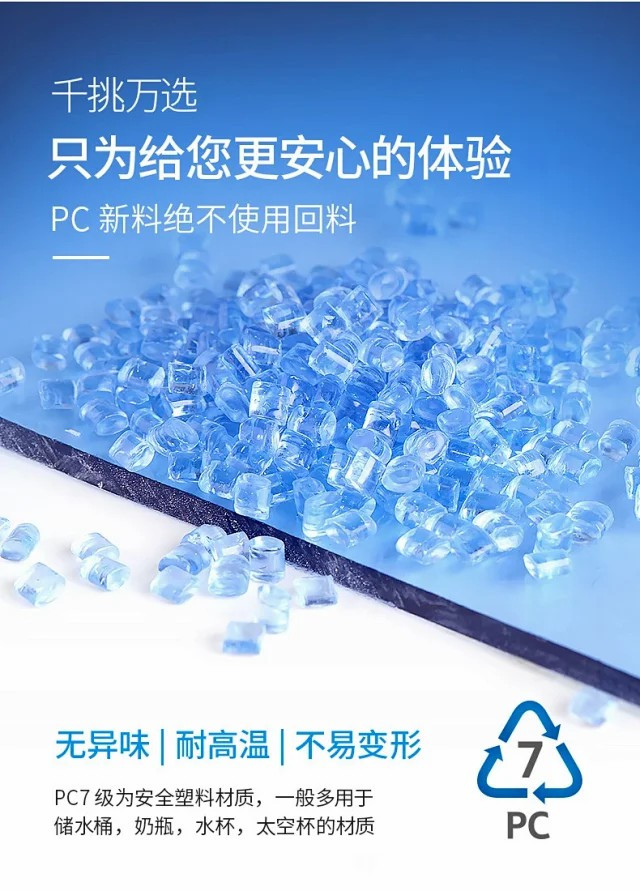 户外露营水桶家用储水用饮用车载塑料PC装矿泉纯净蓄水箱带龙头19L