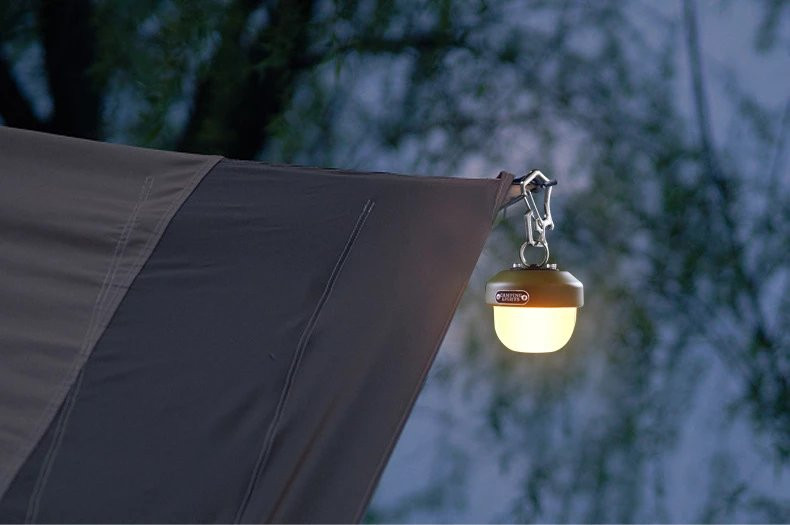 牧蝶谷户外露营便携式小型应急充电背包灯可吊挂可驱蚊