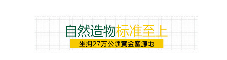 【黑龙江饶河】东北黑蜂黄菠萝蜜东北特产纯天然野生黄bai蜜玻璃瓶500克包邮