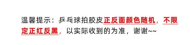 红双喜乒乓球拍单拍E2系列初学者小学生儿童二星级兵乓球拍成品拍JF