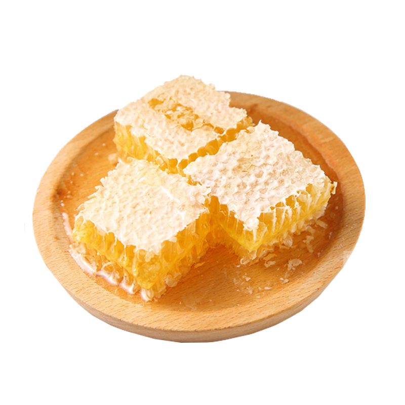 孝昌县 可以嚼着吃的蜂巢蜜500g 土蜂蜜
