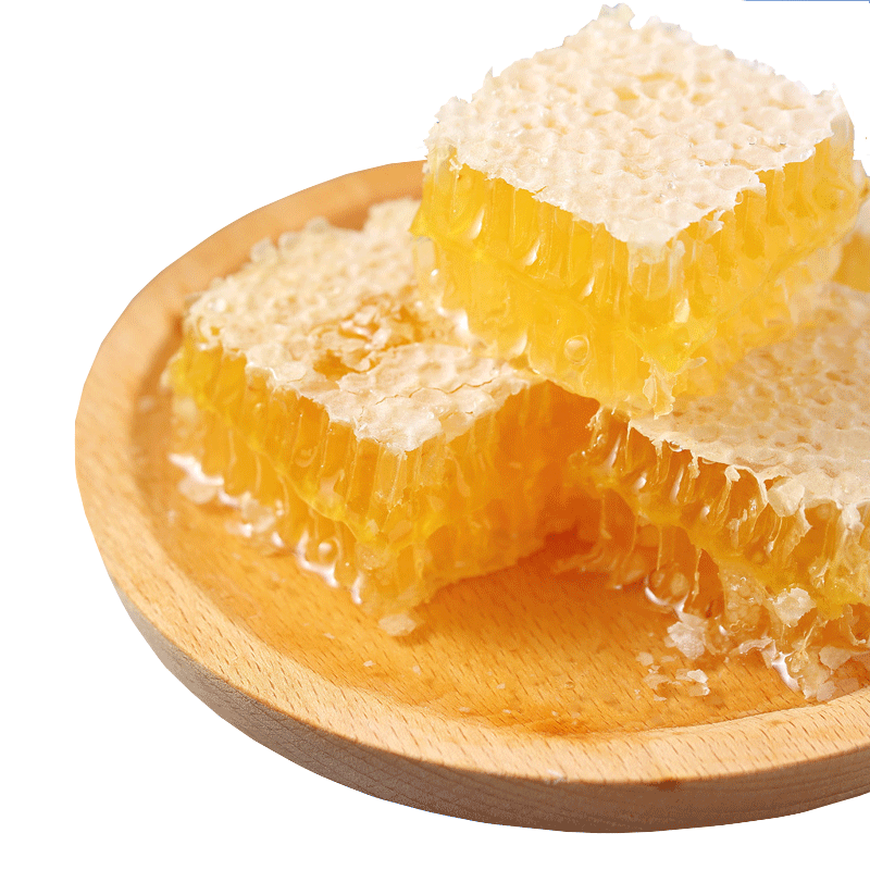 孝昌县 可以嚼着吃的蜂巢蜜500g 土蜂蜜