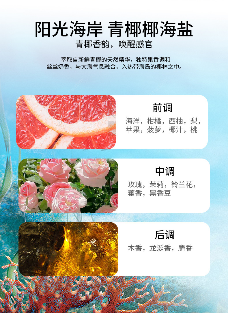 美穗吉家 深海洁净去渍柔顺香氛洗衣液2kg