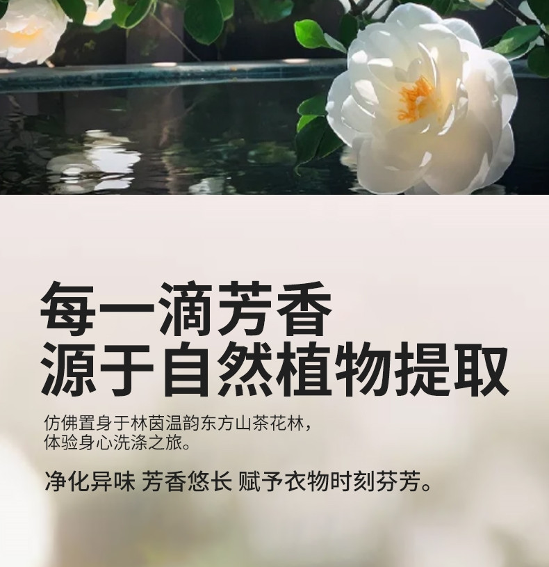 美穗吉家 山茶植萃全效洁白香氛洗衣液2kg