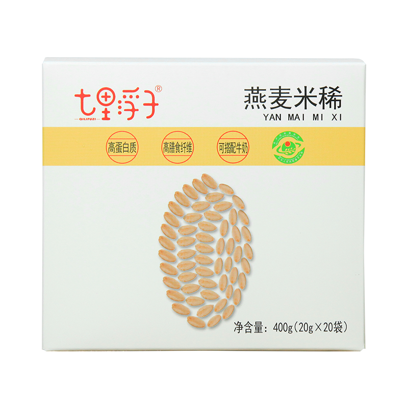 七里浮子 燕麦米稀 400g  （20g*20包）