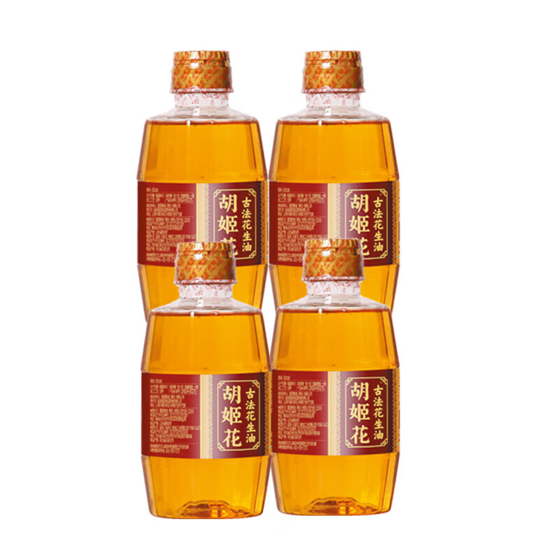 胡姬花 古法小榨花生油礼盒3200ml