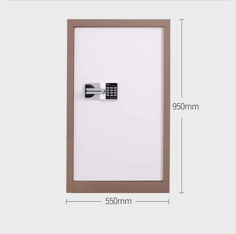 洛港 单门保密柜矮柜保险柜财务档案柜智能电子密码锁国宝锁文件柜资料柜储物柜/台