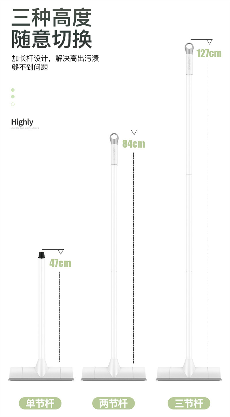 洛港 卫生间刷地刷子神器地板刷瓷砖浴室厕所地砖长柄无死角硬毛清洁刷/个