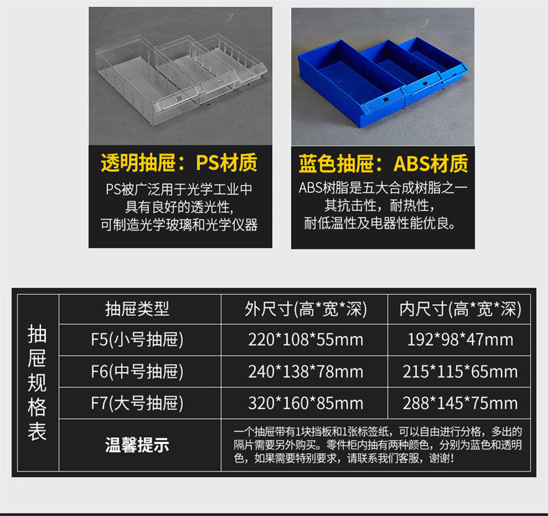 洛港 零件柜电子元件柜螺丝柜整理柜效率柜物料柜收纳箱抽屉式刀具样品柜/台