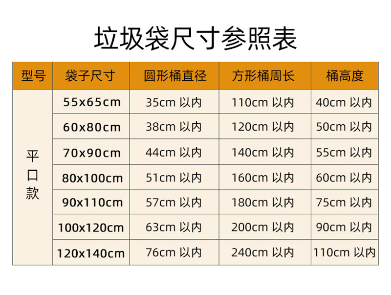 洛港 垃圾袋大号加厚黑色厨房家用商用餐饮垃圾袋/个