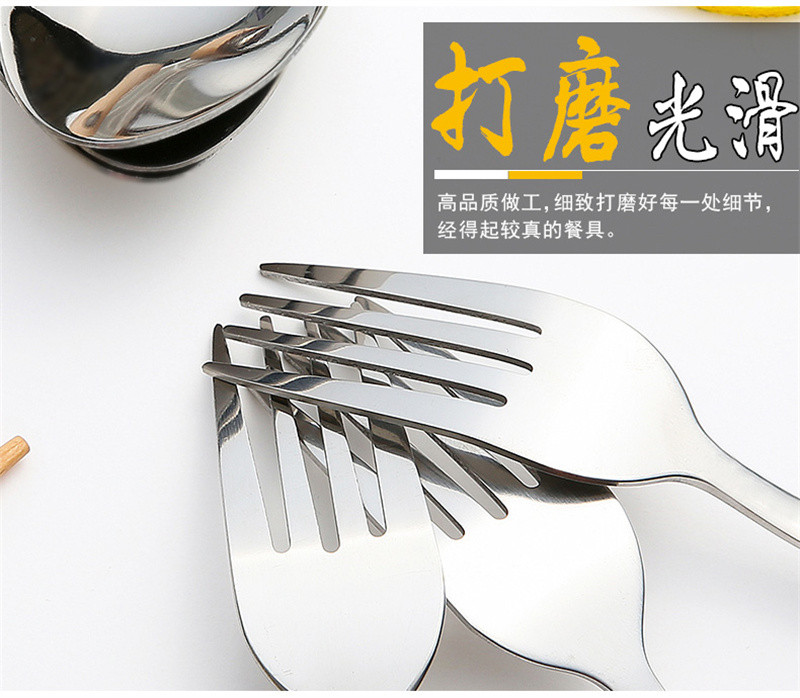 洛港 筷子勺子套装筷子叉子便携式单人装收纳盒木质餐具/套