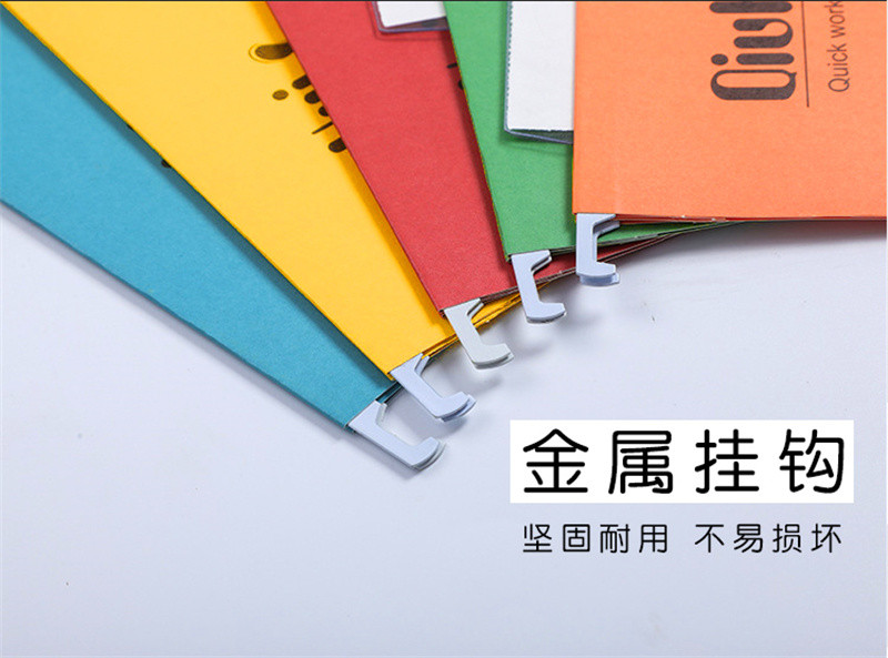 洛港  a4铁质架文件夹悬挂夹fc快捞夹文件袋吊挂夹架挂钩收纳