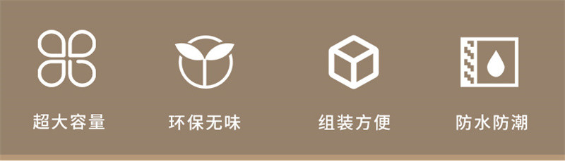 洛港  办公简约分类用品架A4纸文件筐文件收纳盒横式档案分层架文件