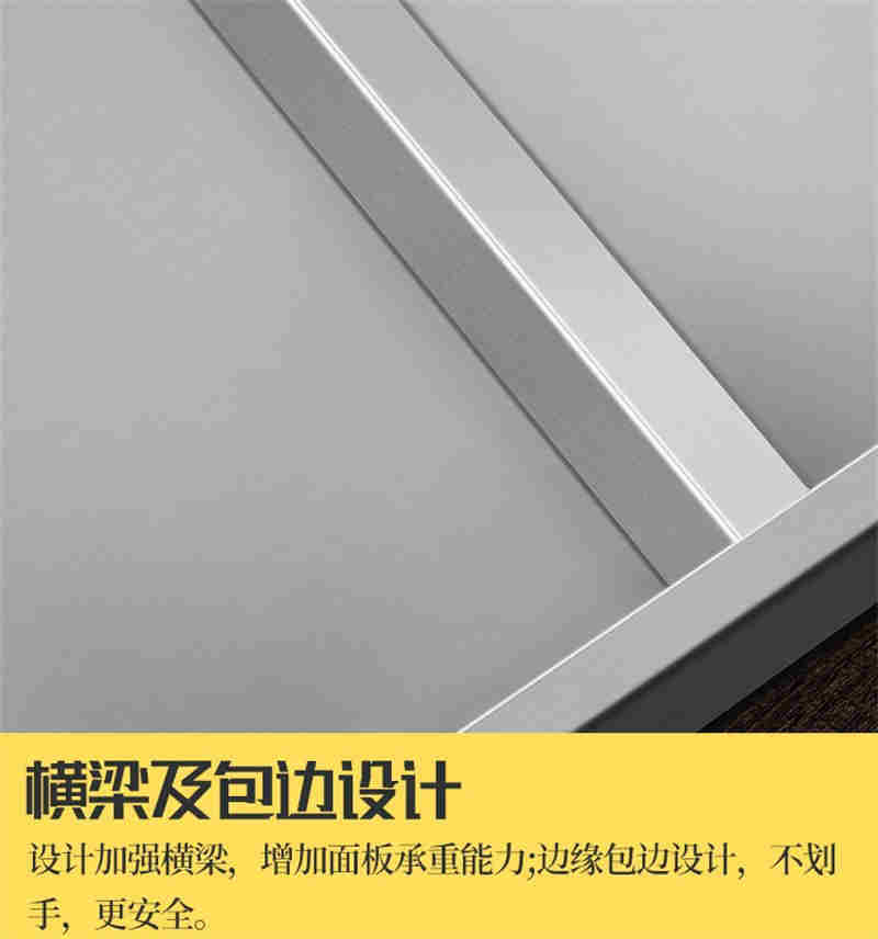 洛港 厨房壁挂置物架带围栏不锈钢挂墙架子饭店上墙收纳吊架两三层白钢