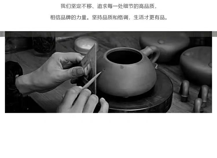 初石 紫砂茶盘陶瓷小茶盘储水家用茶台功夫茶具简约干泡台茶海托盘