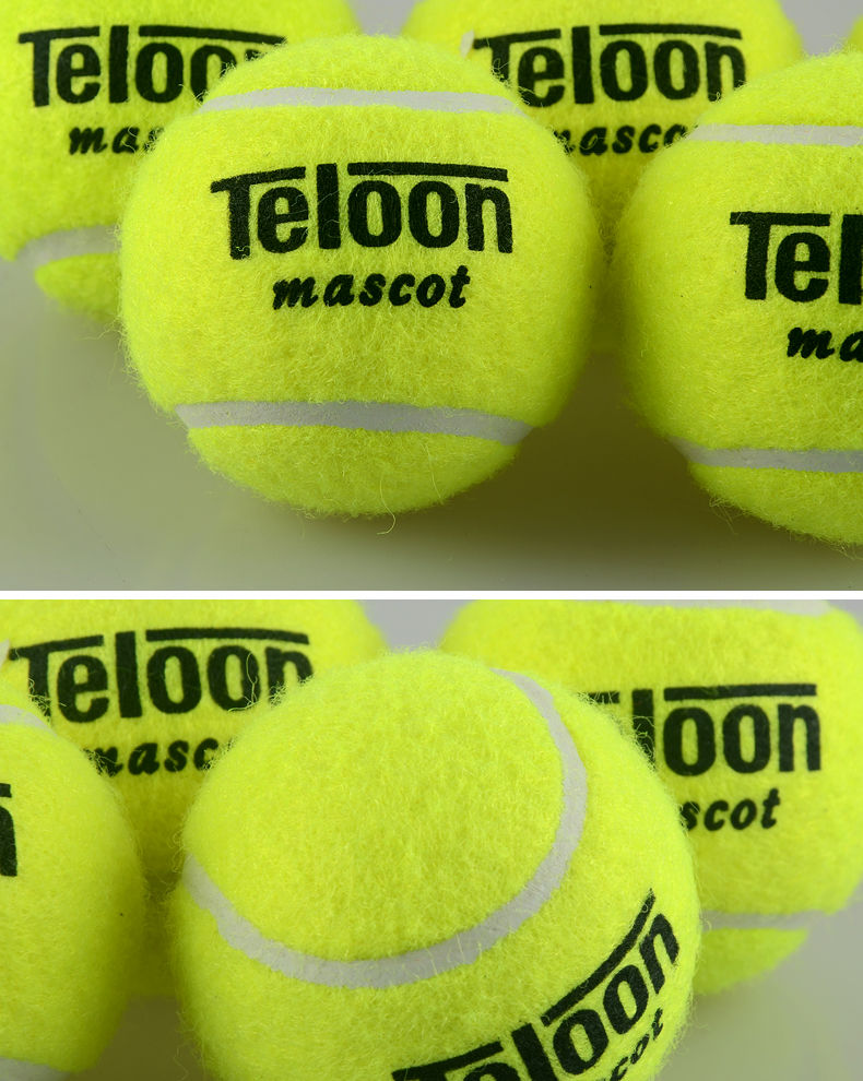 TELOON天龙网球801603Rising复活专业耐磨训练网球袋装60个
