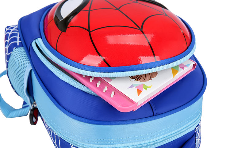 蜘蛛侠幼儿园中班儿童小书包男大容量耐磨防水可爱卡通背包双肩包
