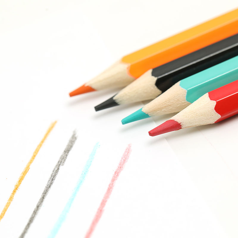 雅迎  小学生彩色铅笔儿童套装绘画文具243648色画画笔美术彩色铅笔
