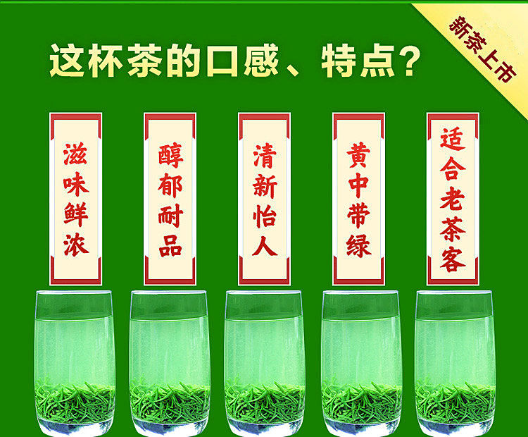 田道谷 邻饮明前手工毛尖茶叶绿茶信阳新茶浓香耐泡醇厚炒青