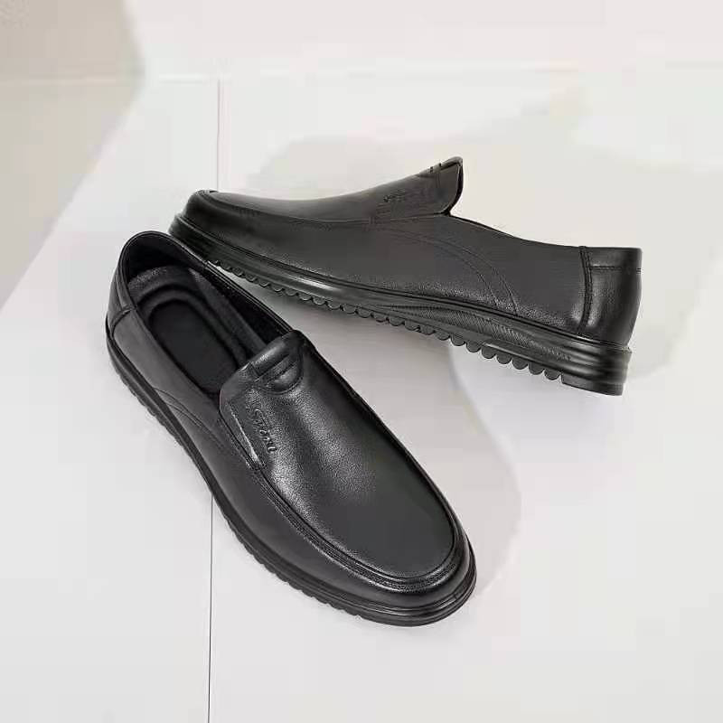 濮阳康登堡男鞋11Q黑色皮鞋