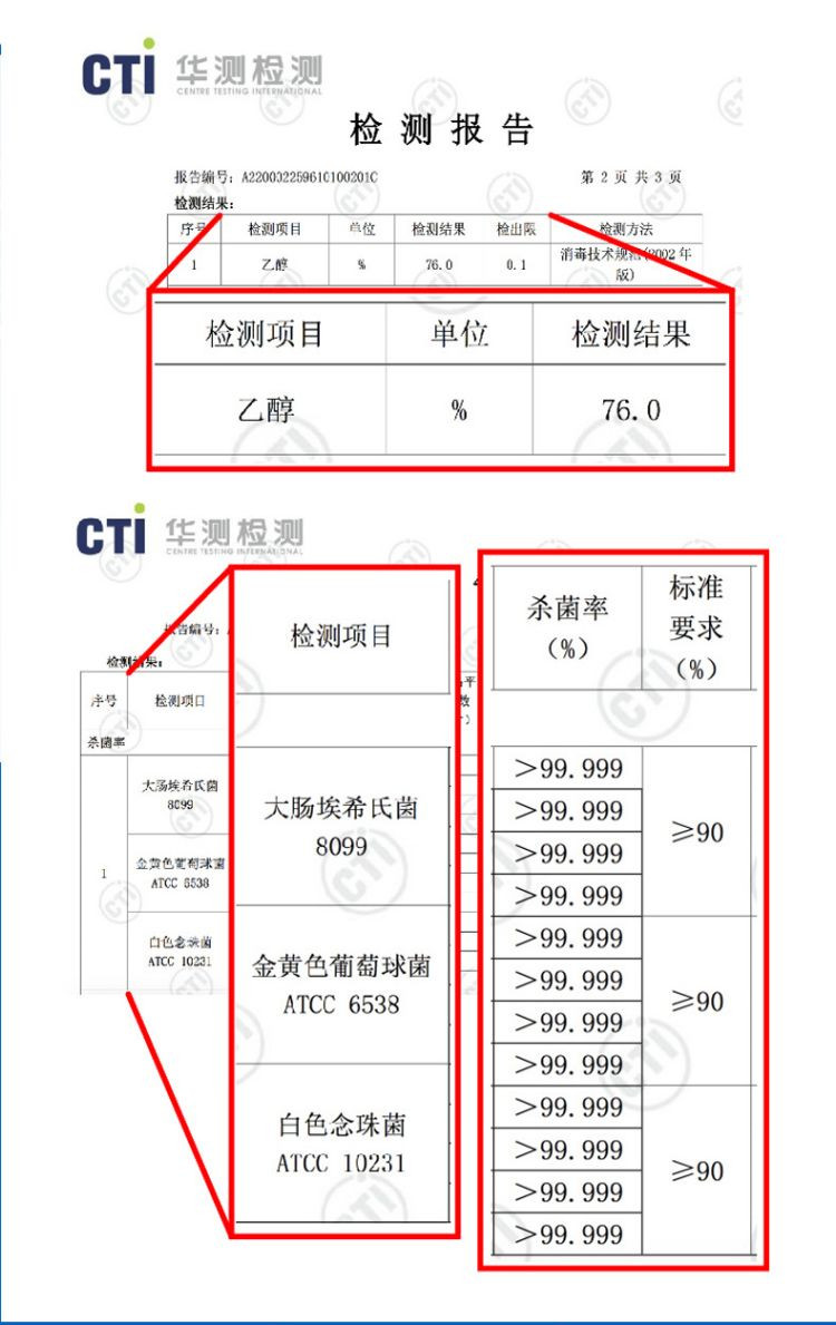 国光湿巾 酒精湿巾含75度酒精一次性杀菌消毒（10片装）