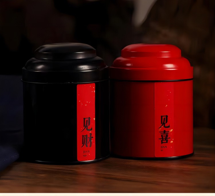  仙茶美 寿岳红茶 75克*2罐 礼盒