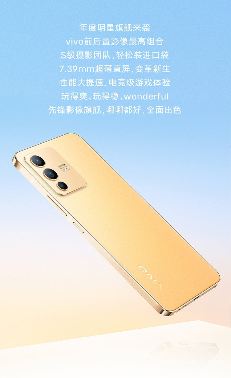 vivo S12 8GB+256GB 一亿像素 4400万超清前置 KPL比赛用机测试认证 手机