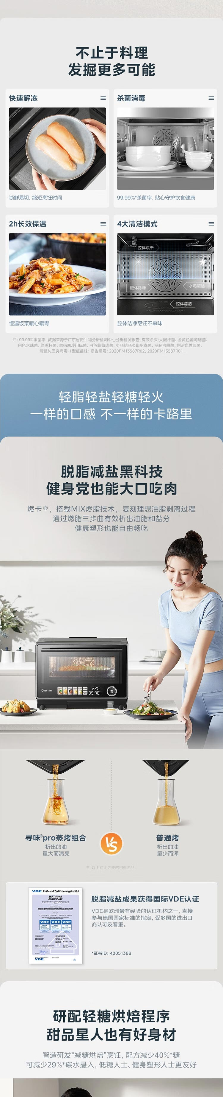 美的/MIDEA 微波炉PG2333W 1台/箱