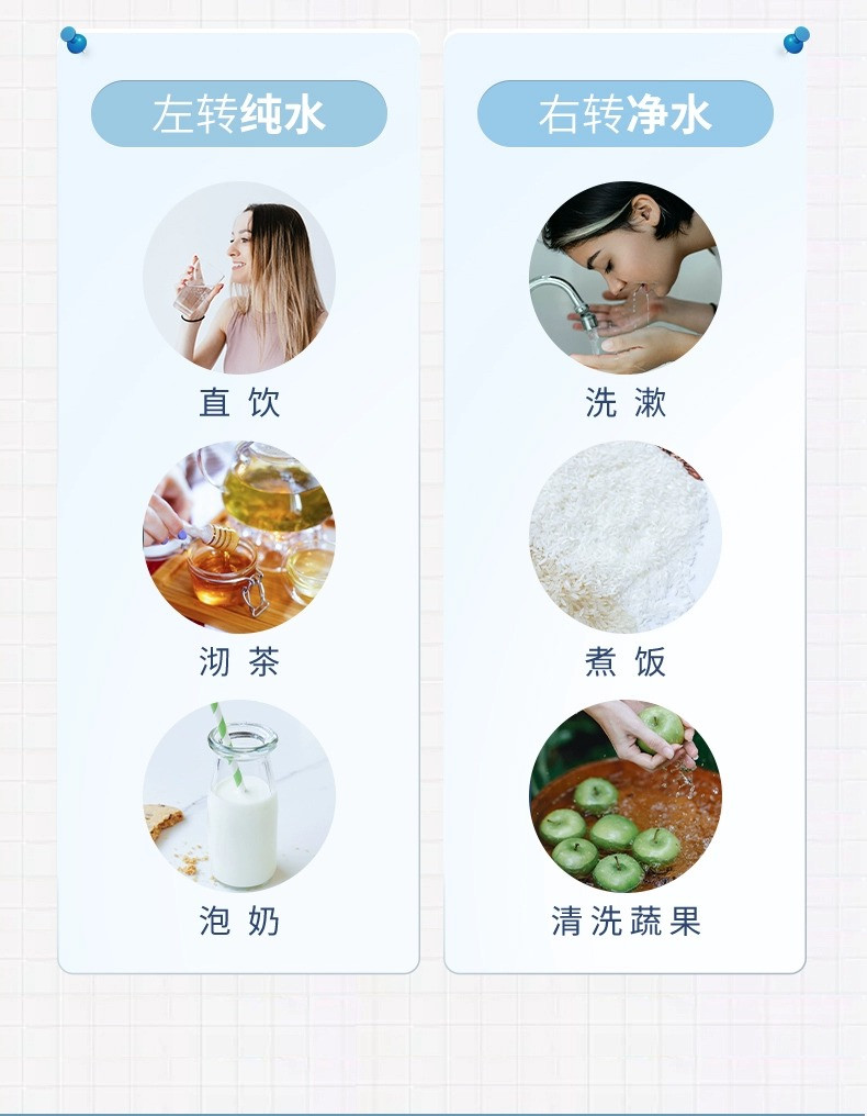 苏泊尔/SUPOR净水器ZR2家用直饮净水机自来水RO过滤器400G反渗透