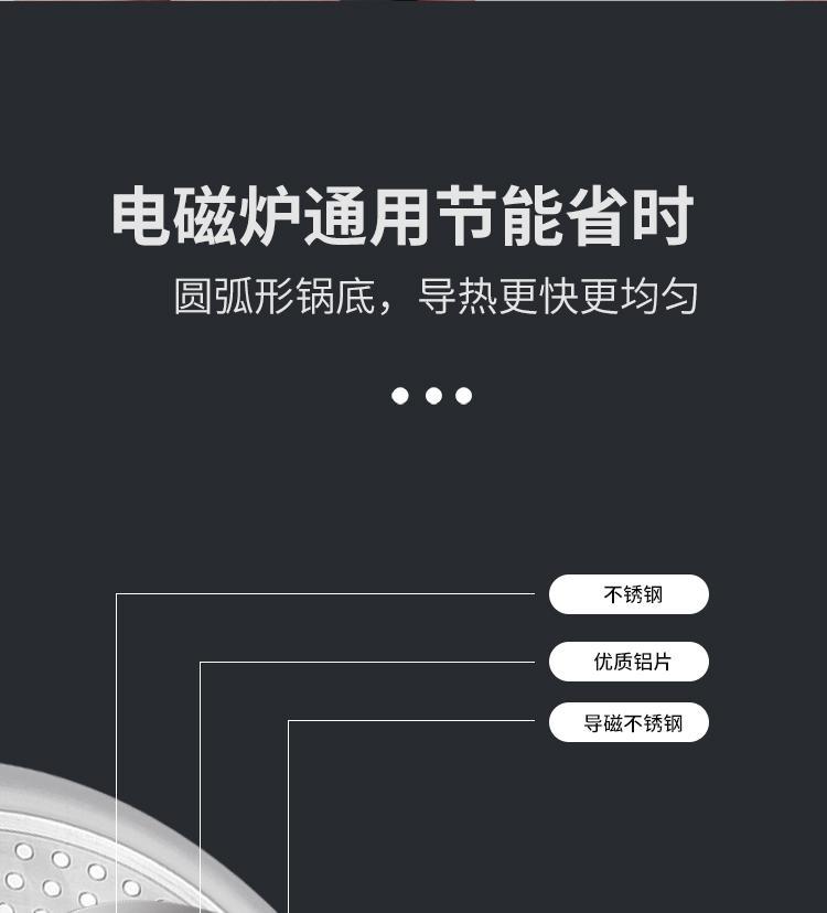 苏泊.尔高压锅家用燃气电磁炉通用小20/22cm压力锅大1-2-3-4-5-6人