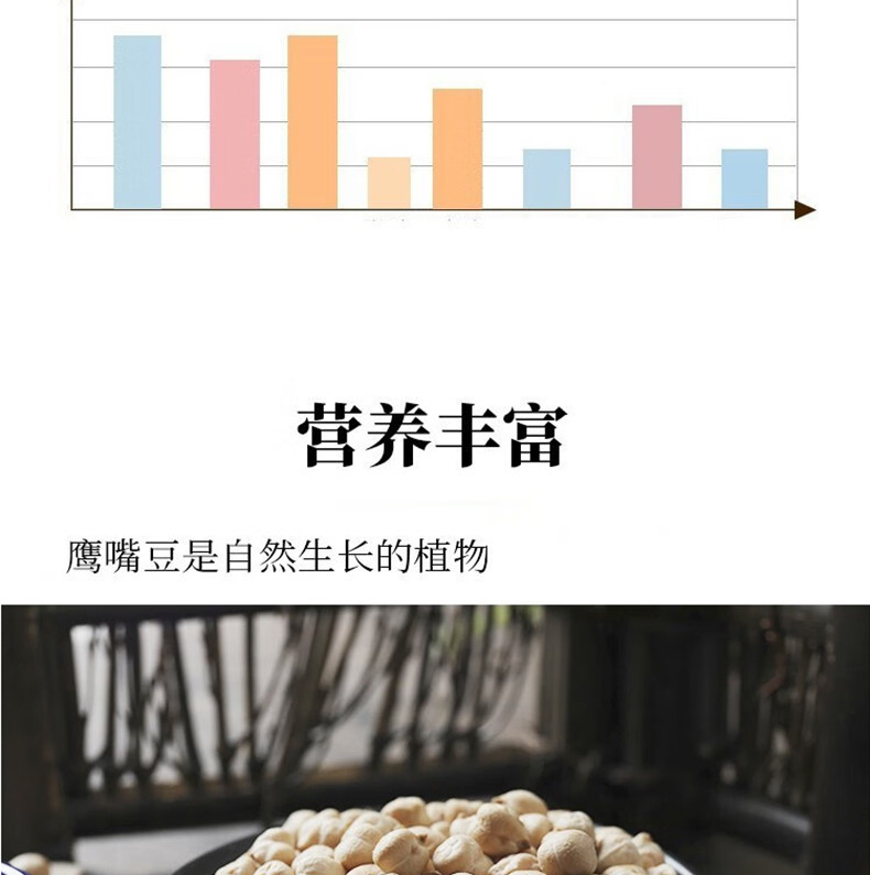 鲜山叔  新疆鹰嘴豆500g/1袋