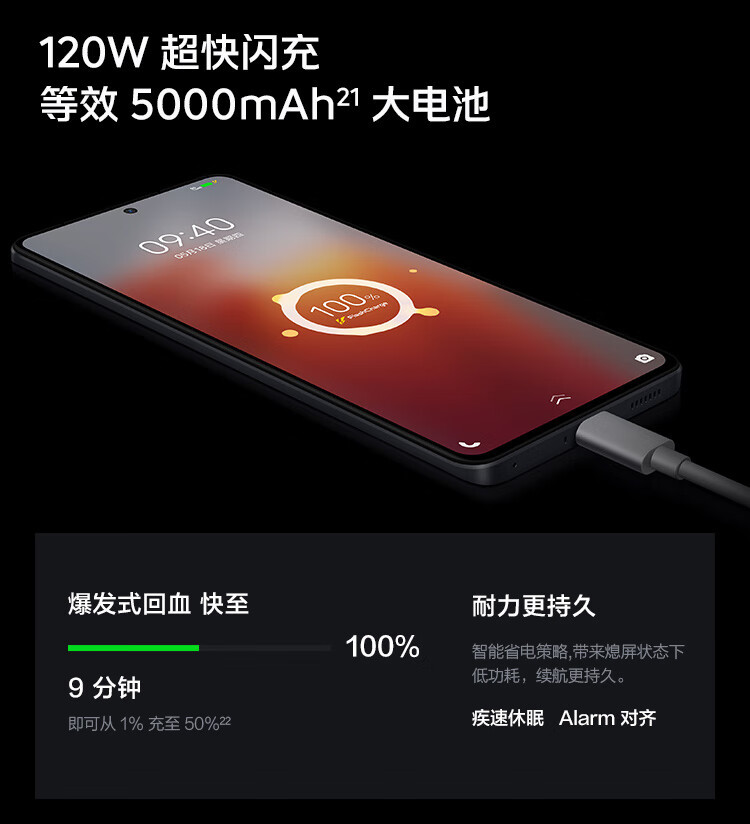 爱酷 Neo8Pro手机16GB+256GB  120W超快闪充