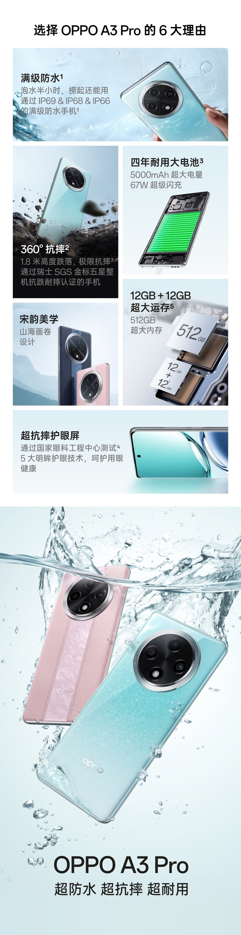 OPPO A3 Pro  5G 手机 8GB+256GB