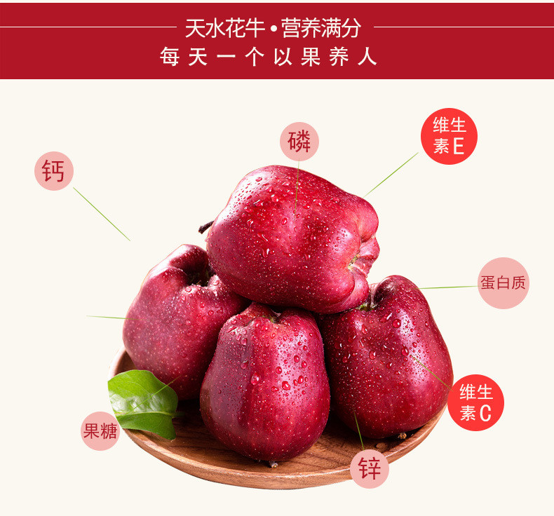 粤迎 【领劵减5元】甘肃天水花牛苹果新鲜水果宝宝辅食