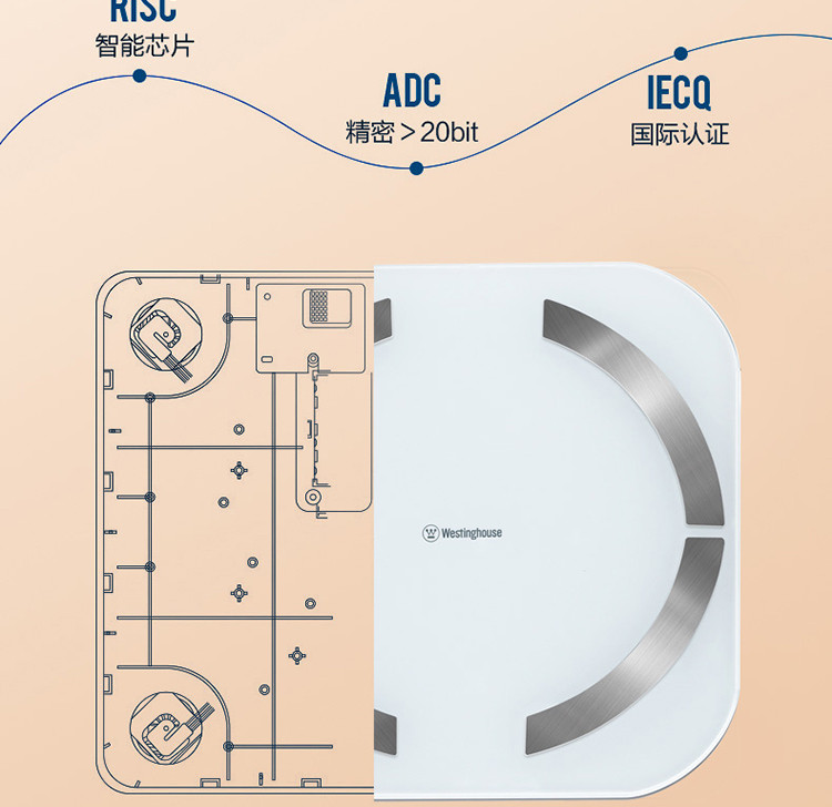 西屋/Westinghouse 体脂称T202