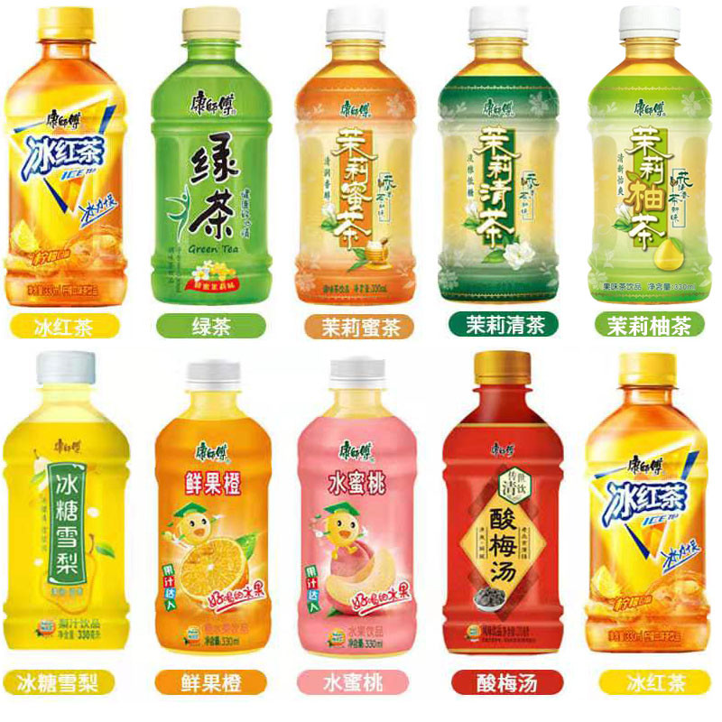  康师傅 多种混合口味随机搭330ml*12瓶