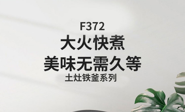 九阳/Joyoung 电饭煲家用厨房多功能高颜值土灶铁釜内胆4L大容量智能可预约IH加热 F40T-