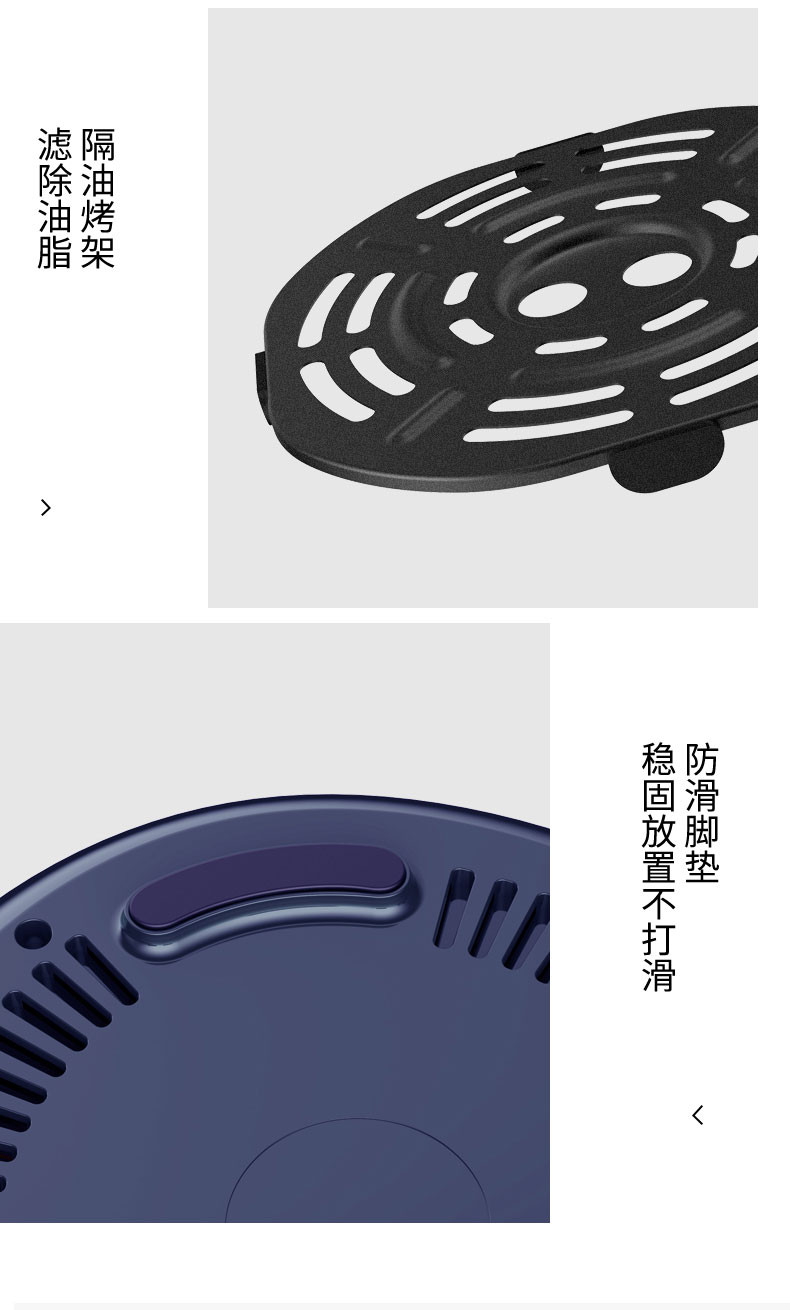 九阳/Joyoung 空气炸锅家用小型迷你3L电炸锅多功能全自动蒸烤箱一体VF162