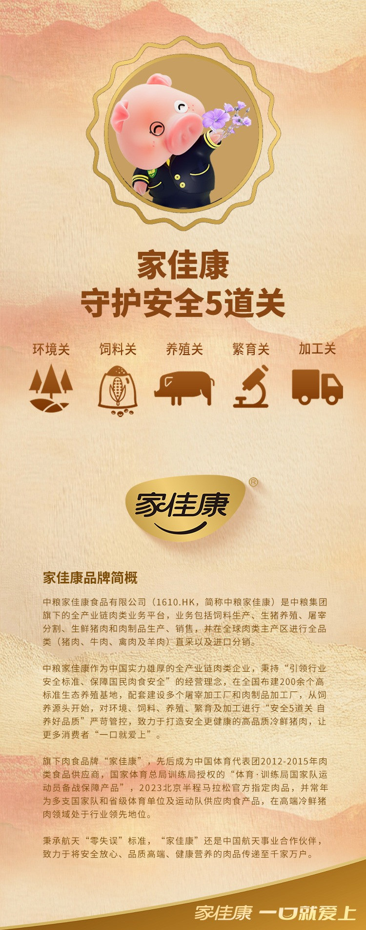 家佳康 亚麻籽猪肉 团圆食补畅享装