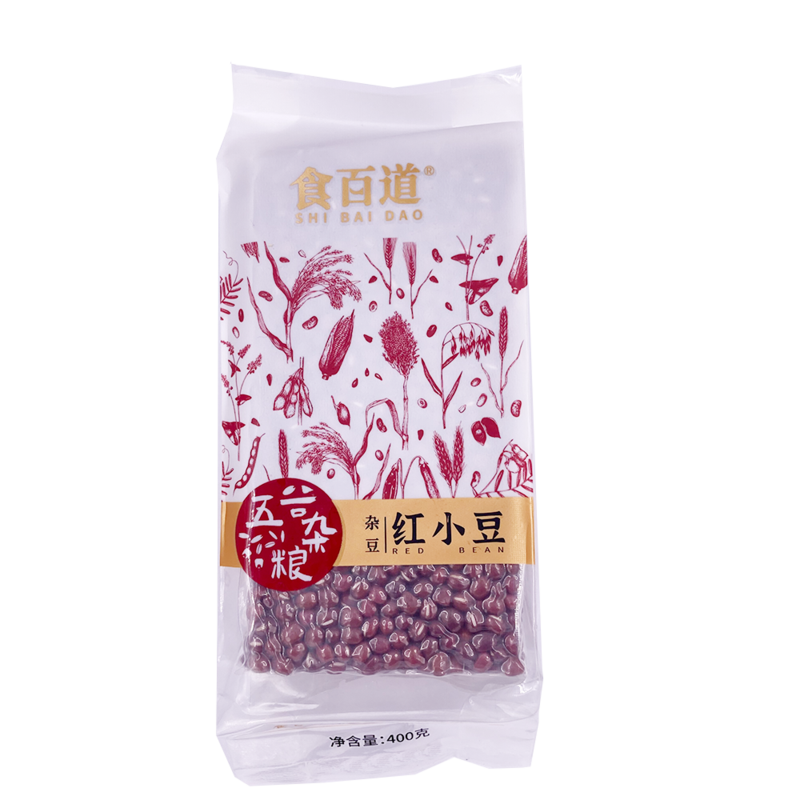 食百道 红豆400g/袋 优质云南杂粮 易煮出沙 颗粒饱满 颜色暗红